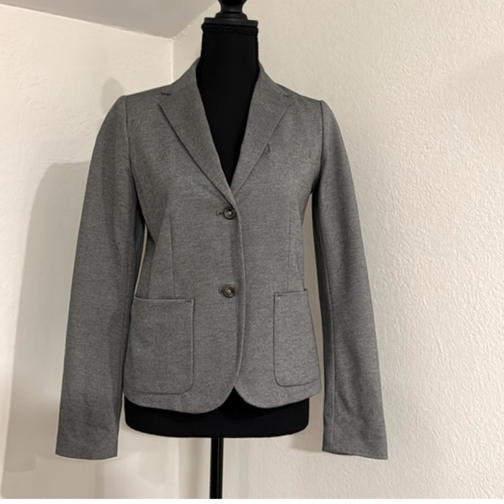 Gap Academy Blazer Jacket in Heather Grey